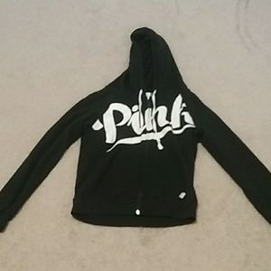 PINK zip up hoodie